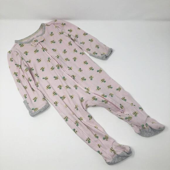 Baby Girl Set of Two Footies 3-6M - Picture 4 of 8